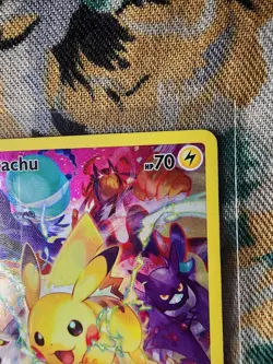 Pokemon NM Pikachu (Secret) 160/159 SWSH: Crown Zenith Holo - Image 3