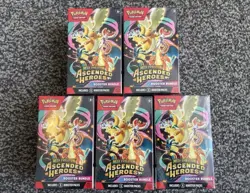 x5 Pokemon TCG - Ascended Heroes Booster Bundle - Ships Today! - Image 1