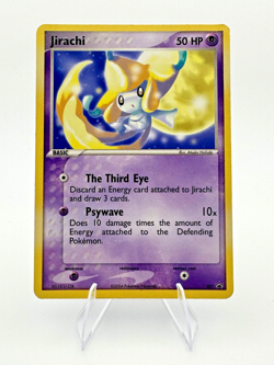 Pokemon Jirachi 021 Black Star Promo Rare Holo Nintendo TCG Card DMG - Image 1