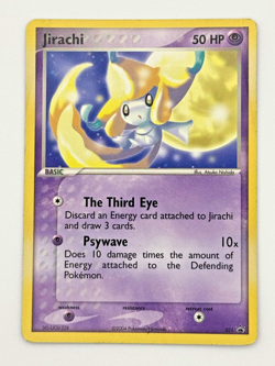Pokemon Jirachi 021 Black Star Promo Rare Holo Nintendo TCG Card DMG - Image 2