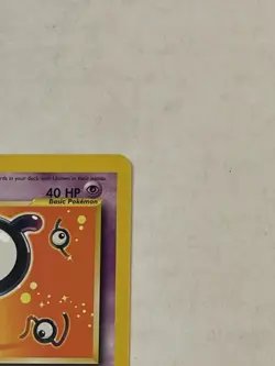 VTG Pokemon TCG Unown [J] 38 Black Star Promo Non Holo 2001 LP - Image 5