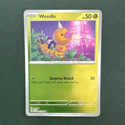 Weedle 001/086 Chaos Rising Reverse Holo - Pokemon TCG - Image 1