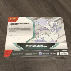 Pokemon TCG Scarlet and Violet Reshiram EX Box (Smyths Exclusive) New & Sealed - Image 2
