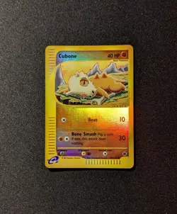 Pokemon EXPEDITION - #103/165 Cubone - Reverse Holo - ENG - Near Mint- - Image 3