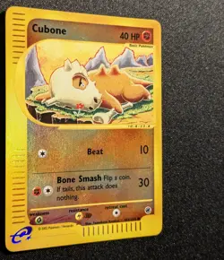 Pokemon EXPEDITION - #103/165 Cubone - Reverse Holo - ENG - Near Mint- - Image 5