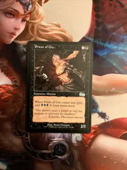 MTG Urza's Saga - Priest of Gix LP - Image 1