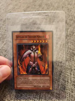 Yugioh Thestalos the Firestorm Monarch RDS-EN021 Super Rare 1st Ed NM - Image 1