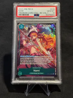 2024 One Piece Nami (Premium Card Collection -BS Vol. 1-) OP02-036 PSA 10 - Image 1