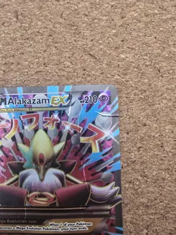 Mega M Alakazam EX 118/124 Fates Collide Full Art Ultra Rare Holo Pokemon Card - Image 2