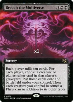 MTG Borderless March of the Machine MOM Breach the Multiverse MINT - Image 1