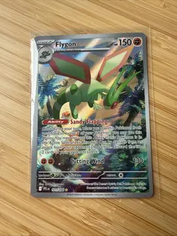 Pokemon TCG Card Flygon 101/094 Phantasmal Flames Illustration Rare - NM - Image 1