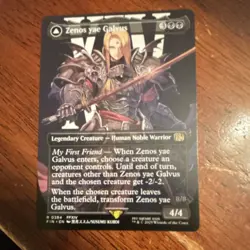 Magic: The Gathering FFXIV Zenos yae Galvus & Shinryu Cards Lot - Image 1