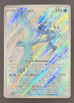 2025 Pokemon SV09 Journey Together Articuno 161/159 Illus Rare Holo Full Art - Image 1