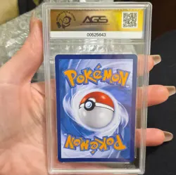 Pokemon Jolteon SV #0307 GEM PACKS VOL. 2 Shiny Holo Chinese AGS 10 - Image 2
