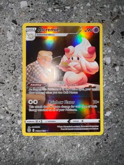 Pokemon TCG Cards Alcremie TG08/TG30 Brilliant Stars Trainer Gallery Art Rare NM - Image 3