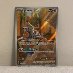Pokemon TCG Mimikyu 075 SV Scarlet & Violet Promo Holo 70 HP Eng - Image 1
