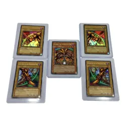Yugioh Exodia LOB-124, LR Arm Leg LOB-122, LOB-121, LOB-120, LOB-123 Lot X5 - Image 1