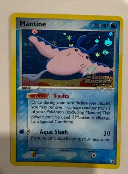 Pokemon TCG ~ 6 x Holo & 3Common Ex Team Rocket Cards - Image 1