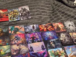 MTG Lot of 95 ART SERIES Cards -NO DOUBLES-Some Gold Signatures - Image 2