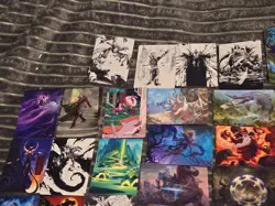 MTG Lot of 95 ART SERIES Cards -NO DOUBLES-Some Gold Signatures - Image 4