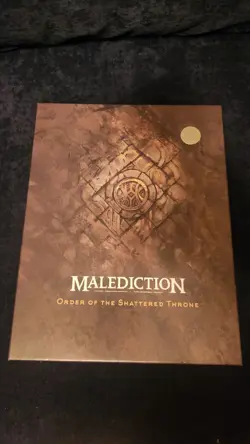 Loot Studios Malediction Shattered Throne Box Collectible Card Game - Image 1