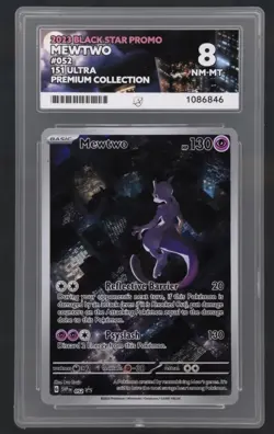Graded ACE 8 - Mewtwo - 052 - Promo - Pokemon - 151 UPC - Image 1