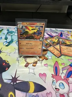 Typhlosion STAMPED | 034/182 | NM | Destined Rivals Promo | Pokemon Cards - Image 1