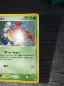 Carte Pokemon Ledyba 64/109 Stamped Ex Team Rocket Returns English Occasion - Image 5