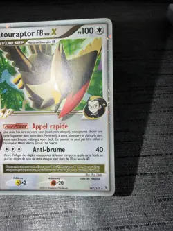 Carte Pokemon Etouraptor Niv X 147/147 Platine Vainqueurs Supremes Francais Occa - Image 5