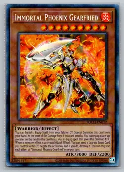 Immortal Phoenix Gearfried (CR) TOCH-EN012 Toon Chaos Yu-Gi-Oh NM - Image 1