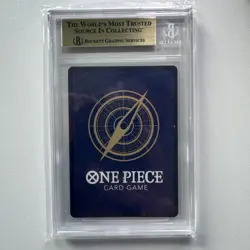 One Piece St. Ethanbaron v. Nusjuro Alt Art OP13-080 Carrying On His Will PSA 10 - Image 2