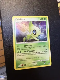 Pokemon Card - Celebi Mysterious Treasures 7/123 Holo Rare - Image 4