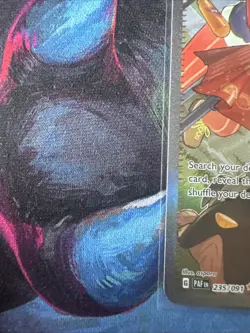 Pokemon TCG Scarlet & Violet Arven Trainer Full Art SIR Holo Card 235/198 - Image 5