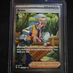 Arven 249/198 Scarlet & Violet - Special Illustration Rare Holo Pokemon Card - Image 1
