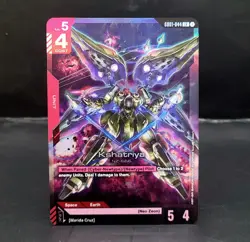 GUNDAM TCG CARD GAME - GD01-044 LR KSHATRIYA - ENGLISH NEWTYPE RISING - Image 1