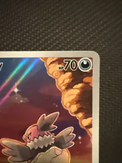 Vullaby 144/086 Illustration HP 70 Pokemon Card White Flare - Image 3
