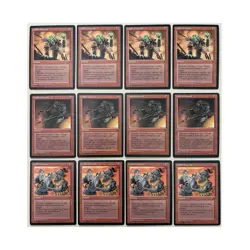 MTG Goblin Grenade x12 Art Variant Lot Fallen Empires Sorcery LP/NM 4 Each Art - Image 1