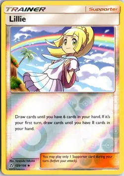 Lillie 125/156 UC Ultra Prism Pokemon Reverse Holo NM/M - Image 1