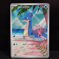 PACK FRESH Misty’s Lapras 194/182 Illustration Rare Destined Rivals Pokemon TCG - Image 1