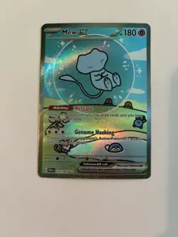 Pokemon TCG Mew EX 232/091 Sv: Paldean Fates Bubble Mew Sir - Image 1