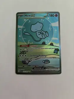 Pokemon TCG Mew EX 232/091 Sv: Paldean Fates Bubble Mew Sir - Image 2
