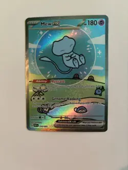 Pokemon TCG Mew EX 232/091 Sv: Paldean Fates Bubble Mew Sir - Image 3
