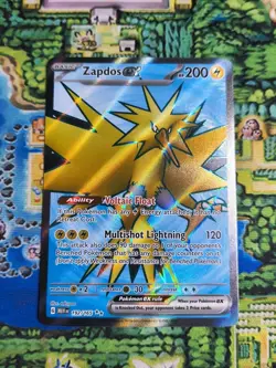 Pokemon TCG Zapdos ex 192/165 Ultra Rare Sv: Scarlet & Violet 151 Holo - Image 1