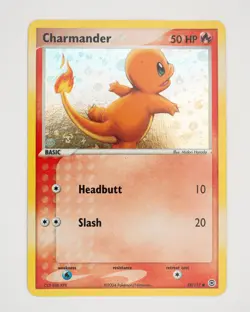 Charmander #58 [Reverse Holo] Pokemon Fire Red & Leaf Green - LP - Image 1
