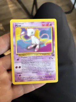 Wizards of the Coast Mew 08/53 Wotc Promo Holo 50 HP ENG Ken Sugimori - Image 3