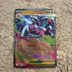 Mega Charizard X ex 029 Holo Promo ME: Mega Evolution Promo Pokemon NM - Image 1