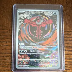 Pokemon Yveltal 205/182 SV04 Paradox Rift Illustration Rare Holo 130HP - Image 1