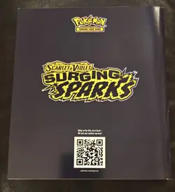 Pokemon Surging Sparks TCG Players Guide ETB Elite Trainer Box - Image 2
