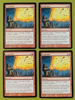 Grapeshot x4 Time Spiral 4x Playset Magic the Gathering MTG - Image 1