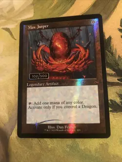 Magic The Gathering MTG Mox Jasper Retro Frame Serialized 102/500 Dan Frazier - Image 3